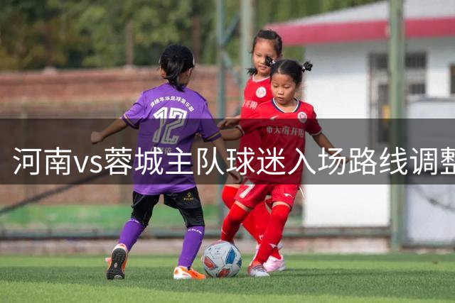 河南vs蓉城主队球迷入场路线调整：仅有唯一入口，设大面积禁行区域